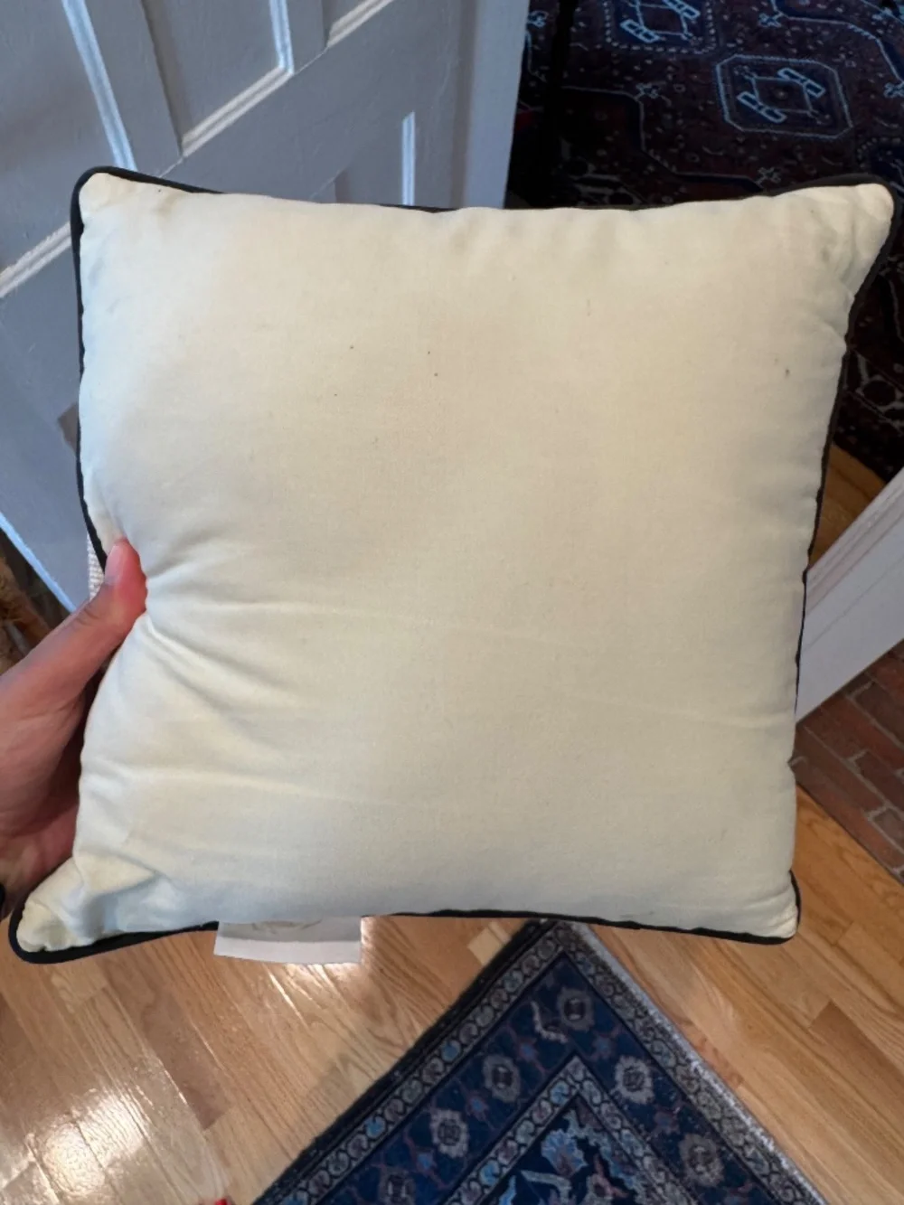 Emily and Meritt for Pottery Barn Tall Ship Pillow